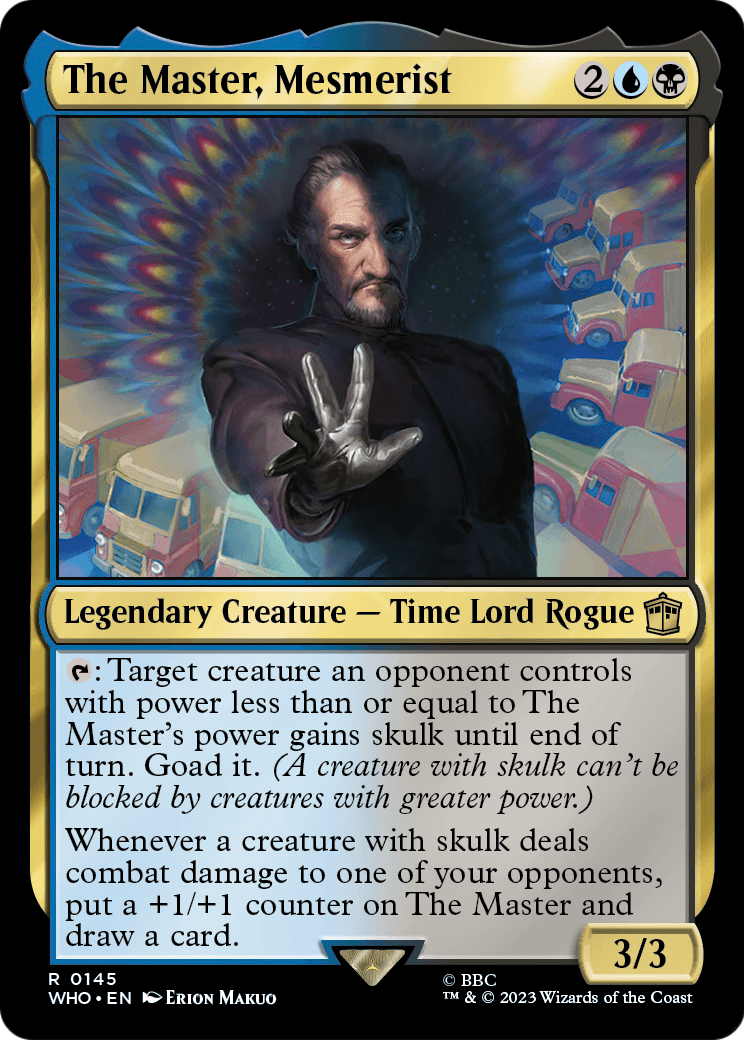 The Master, Mesmerist (WHO-145) [Doctor Who] Foil