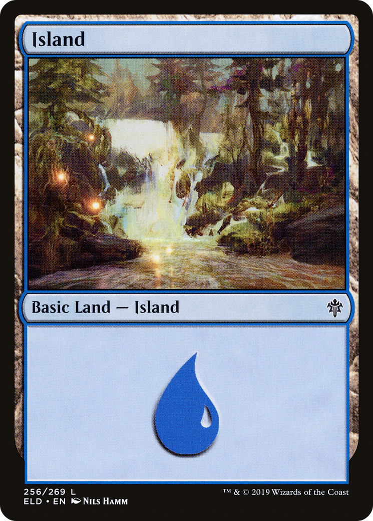 Island (ELD-256) [Throne of Eldraine]