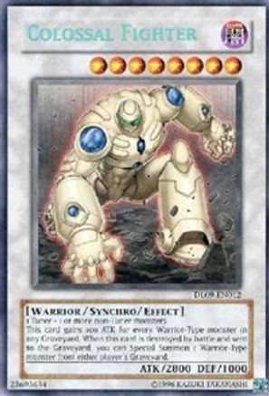 Colossal Fighter (Blue) (Rare) (DL09-EN012) - Duelist League Promo Unlimited