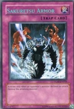 Sakuretsu Armor (Blue) (Rare) (DL09-EN018) - Duelist League Promo Unlimited