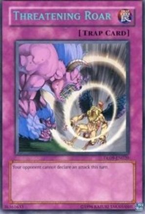 Threatening Roar (Blue) (Rare) (DL09-EN020) - Duelist League Promo Unlimited