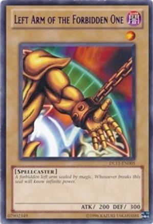 Left Arm of the Forbidden One (Purple) (Rare) (DL11-EN005) - Duelist League Promo Unlimited