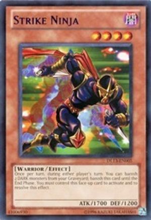 Strike Ninja (Red) (Rare) (DL13-EN005) - Duelist League Promo Unlimited
