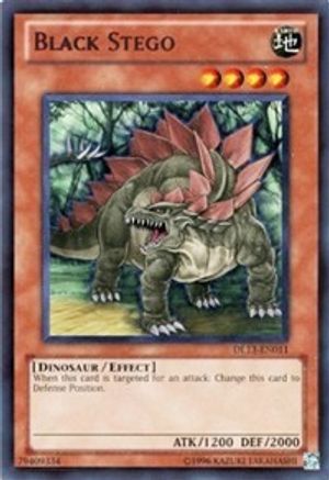 Black Stego (Red) (Rare) (DL13-EN011) - Duelist League Promo Unlimited