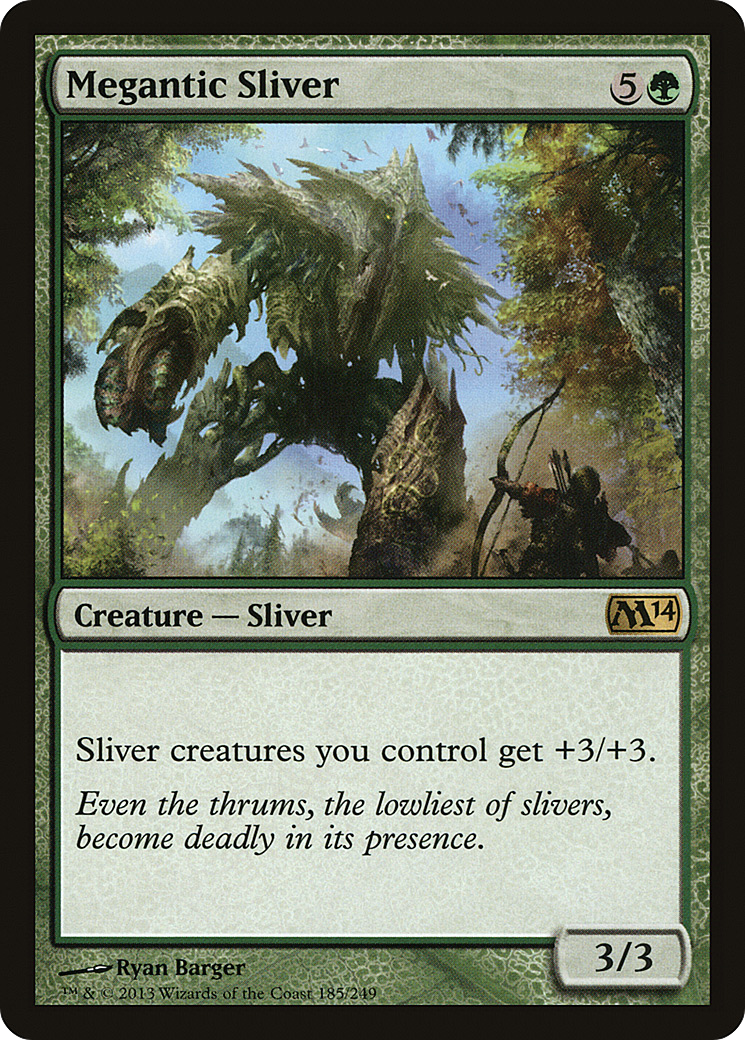 Megantic Sliver (M14-185) [Magic 2014]