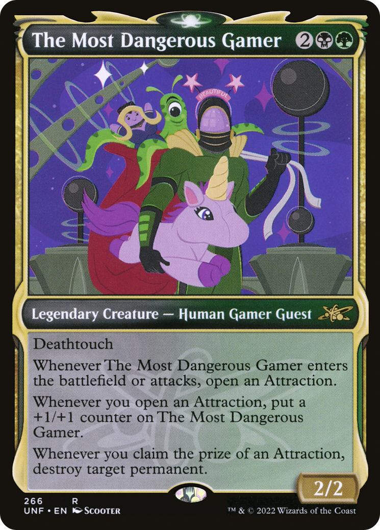 The Most Dangerous Gamer (Showcase) (UNF-266) [Unfinity] Foil