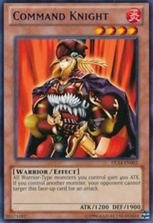 Command Knight (Red) (Rare) (DL14-EN002) - Duelist League Promo Unlimited