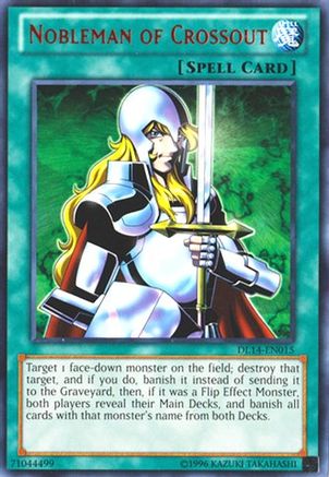 Nobleman of Crossout (Red) (Rare) (DL14-EN015) - Duelist League Promo Unlimited