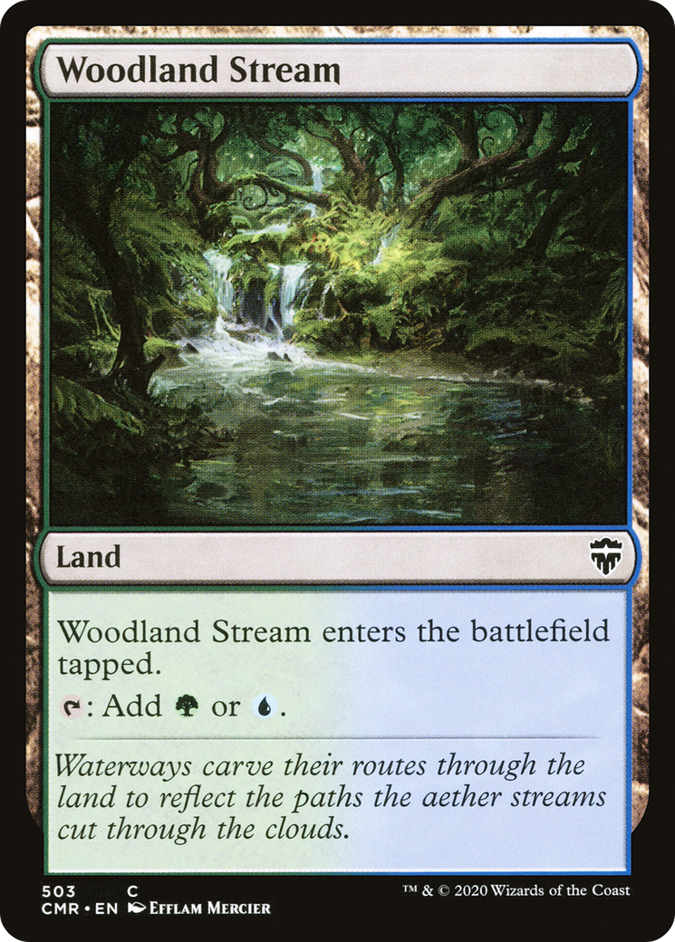 Woodland Stream - Theme Deck Exclusive [Commander: Commander Legends]