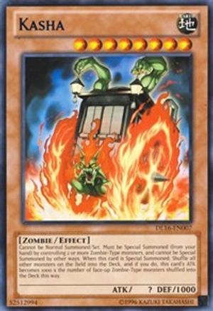 Kasha (Blue) (Rare) (DL16-EN007) - Duelist League Promo Unlimited