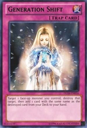 Generation Shift (Green) (Rare) (DL16-EN016) - Duelist League Promo Unlimited