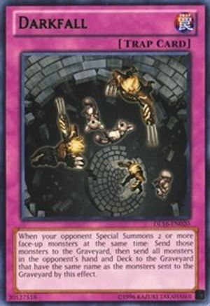 Darkfall (Green) (Rare) (DL16-EN020) - Duelist League Promo Unlimited