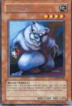 Giant Rat (Silver) (Rare) (DL09-EN005) - Duelist League Promo Unlimited
