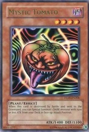 Mystic Tomato (Green) (Rare) (DL09-EN006) - Duelist League Promo Unlimited