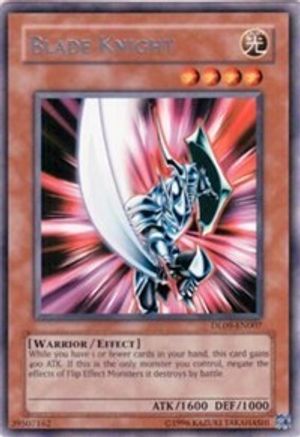 Blade Knight (Silver) (Rare) (DL09-EN007) - Duelist League Promo Unlimited