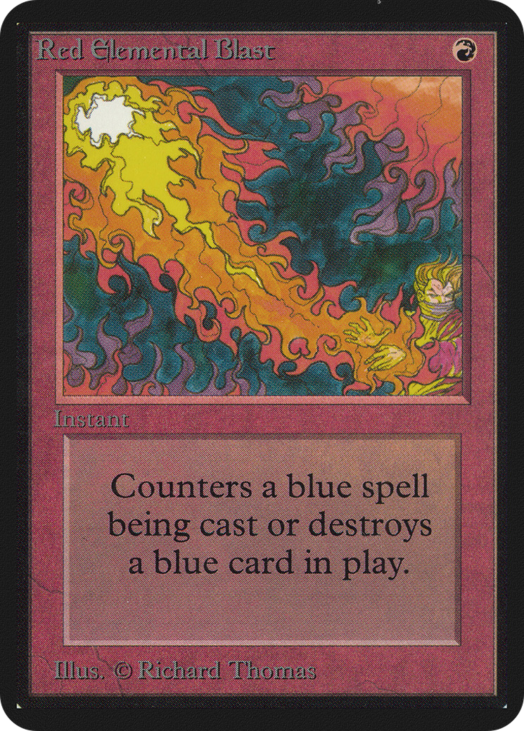 Red Elemental Blast [Limited Edition Alpha]