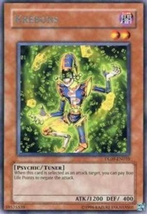 Krebons (Silver) (Rare) (DL09-EN010) - Duelist League Promo Unlimited