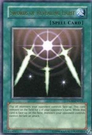 Swords of Revealing Light (Green) (Rare) (DL09-EN013) - Duelist League Promo Unlimited
