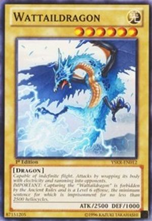 Wattaildragon (Common) (YSKR-EN012) - Starter Deck: Kaiba Reloaded Unlimited