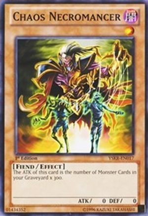 Chaos Necromancer (Common) (YSKR-EN017) - Starter Deck: Kaiba Reloaded 1st Edition