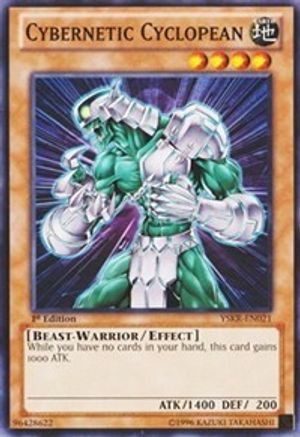 Cybernetic Cyclopean (Common) (YSKR-EN021) - Starter Deck: Kaiba Reloaded 1st Edition