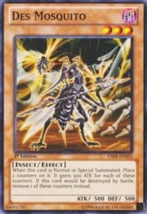 Des Mosquito (Common) (YSKR-EN023) - Starter Deck: Kaiba Reloaded 1st Edition