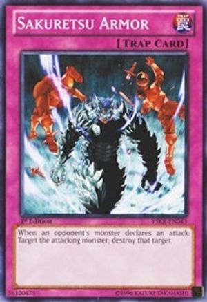 Sakuretsu Armor (Common) (YSKR-EN043) - Starter Deck: Kaiba Reloaded Unlimited