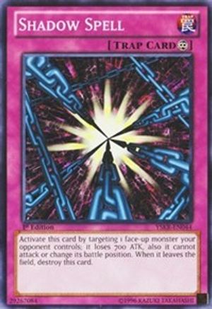 Shadow Spell (Common) (YSKR-EN044) - Starter Deck: Kaiba Reloaded Unlimited