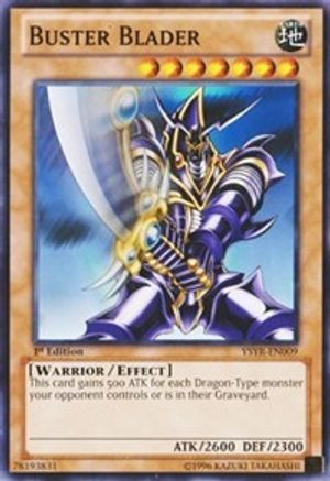 Buster Blader (Common) (YSYR-EN009) - Starter Deck: Yugi Reloaded 1st Edition