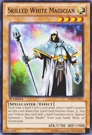 Skilled White Magician (Common) (YSYR-EN012) - Starter Deck: Yugi Reloaded 1st Edition