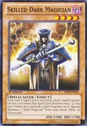 Skilled Dark Magician (Common) (YSYR-EN013) - Starter Deck: Yugi Reloaded 1st Edition