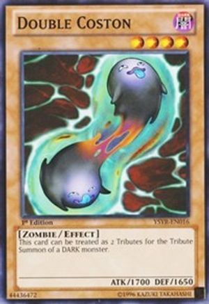 Double Coston (Common) (YSYR-EN016) - Starter Deck: Yugi Reloaded 1st Edition