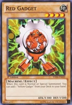 Red Gadget (Common) (YSYR-EN020) - Starter Deck: Yugi Reloaded Unlimited
