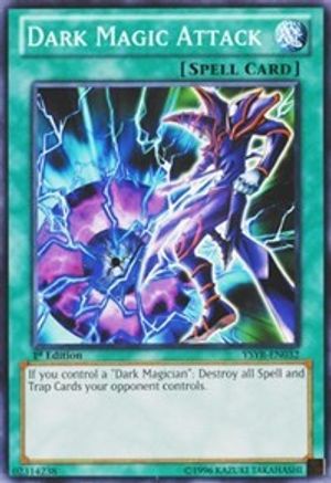 Dark Magic Attack (Common) (YSYR-EN032) - Starter Deck: Yugi Reloaded Unlimited