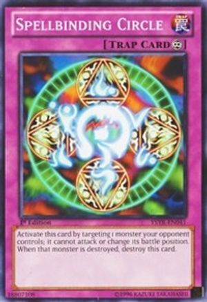 Spellbinding Circle (Common) (YSYR-EN041) - Starter Deck: Yugi Reloaded 1st Edition