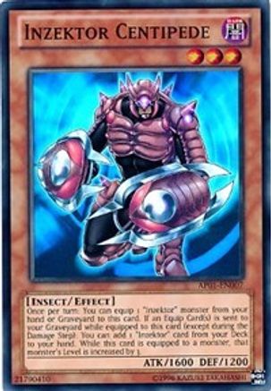 Inzektor Centipede (Super Rare) (AP01-EN007) - Astral Pack 1 Unlimited