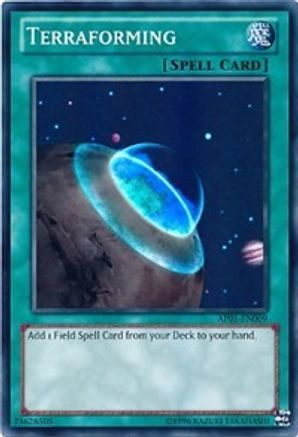 Terraforming (Super Rare) (AP01-EN009) - Astral Pack 1 Unlimited