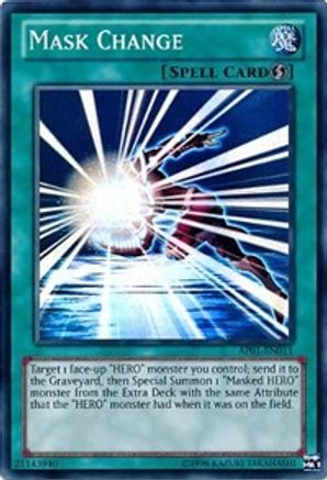 Mask Change (Super Rare) (AP01-EN011) - Astral Pack 1 Unlimited