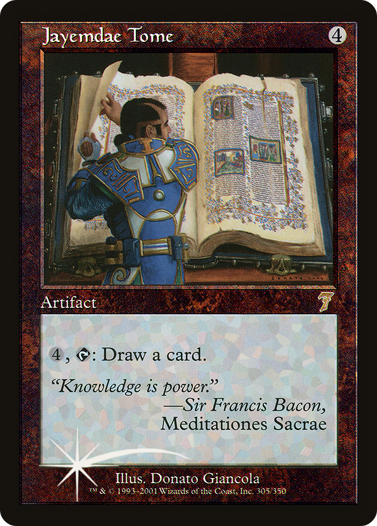 Jayemdae Tome (7ED-305) [7th Edition] Foil