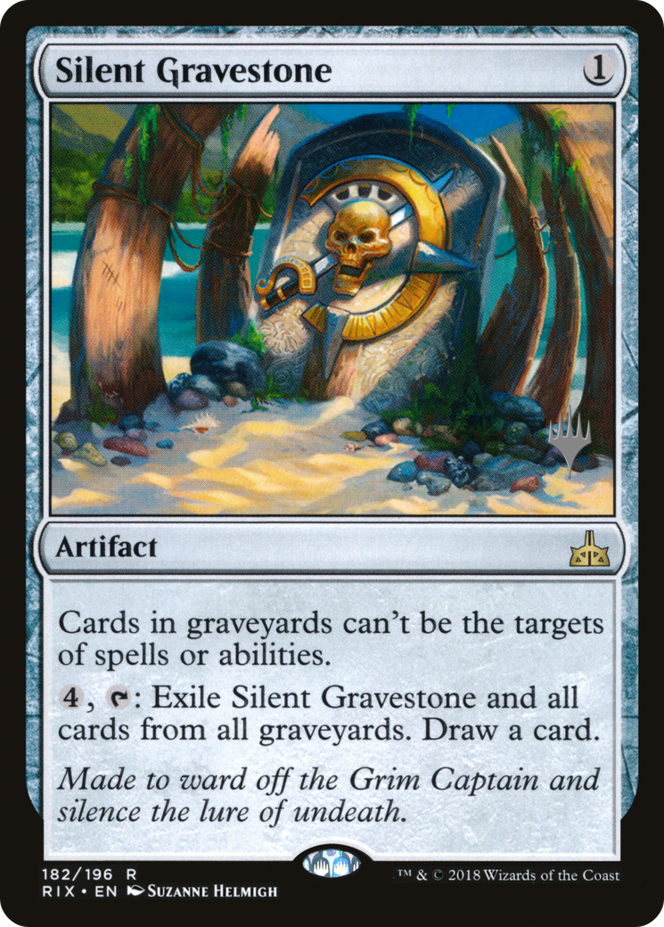 Silent Gravestone (PPM20-182) [Promo Pack: Rivals of Ixalan Promos]