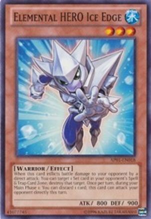 Elemental HERO Ice Edge (Common) (AP01-EN018) - Astral Pack 1 Unlimited