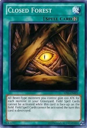 Closed Forest (Common) (AP01-EN021) - Astral Pack 1 Unlimited