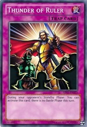 Thunder of Ruler (Common) (AP01-EN023) - Astral Pack 1 Unlimited