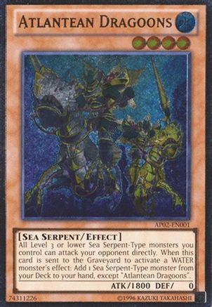 Atlantean Dragoons (Ultimate Rare) (AP02-EN001) - Astral Pack 2 Unlimited