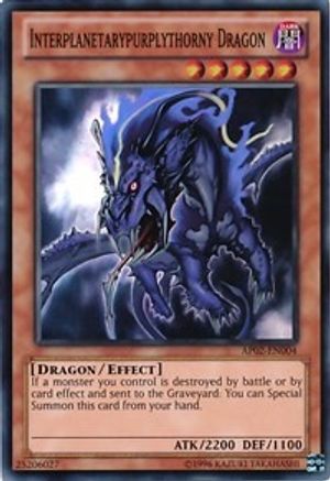 Interplanetarypurplythorny Dragon (Super Rare) (AP02-EN004) - Astral Pack 2 Unlimited