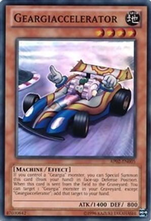 Geargiaccelerator (Super Rare) (AP02-EN005) - Astral Pack 2 Unlimited
