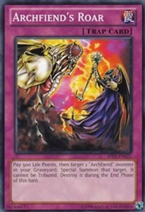 Archfiend's Roar (Common) (AP03-EN025) - Astral Pack 3 Unlimited