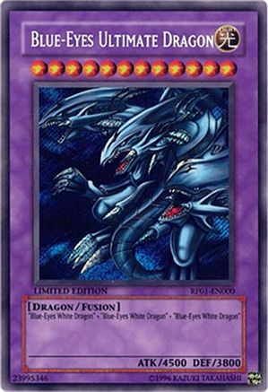 Blue-Eyes Ultimate Dragon (Secret Rare) (RP01-EN000) - Retro Pack Limited