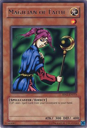 Magician of Faith (Rare) (RP01-EN033) - Retro Pack Unlimited