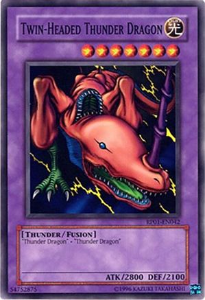 Twin-Headed Thunder Dragon (Common) (RP01-EN042) - Retro Pack Unlimited
